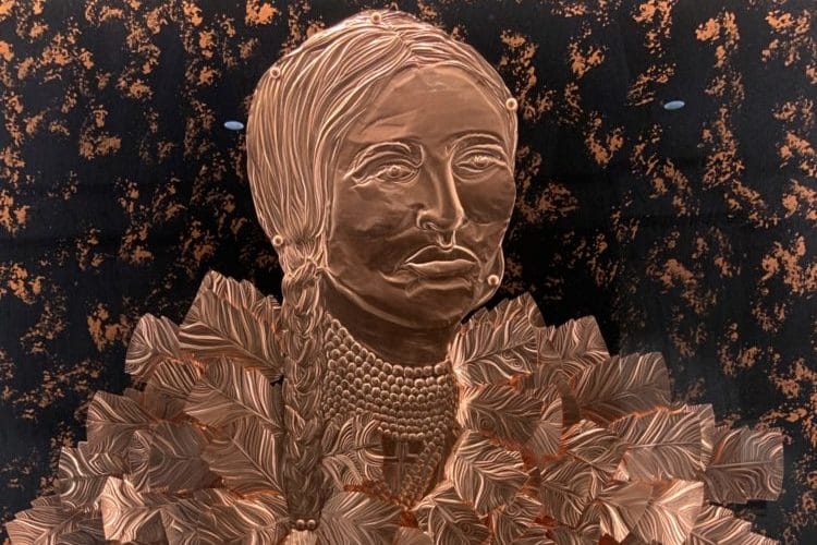 Cherokee Art depicting a woman