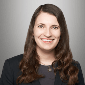 Headshot of mctlaw vaccine injury attorney Elizabeth Abramson 