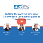 Mctlaw Indian Law Attorneys Present Marijuana as Tribal Enterprise