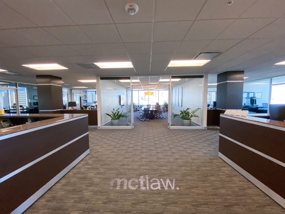 View of mctlaw Offices where Attorneys in Different Practice Areas Work 