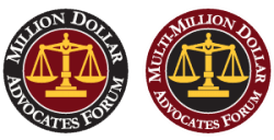 multi-million dollars advocates forum logos