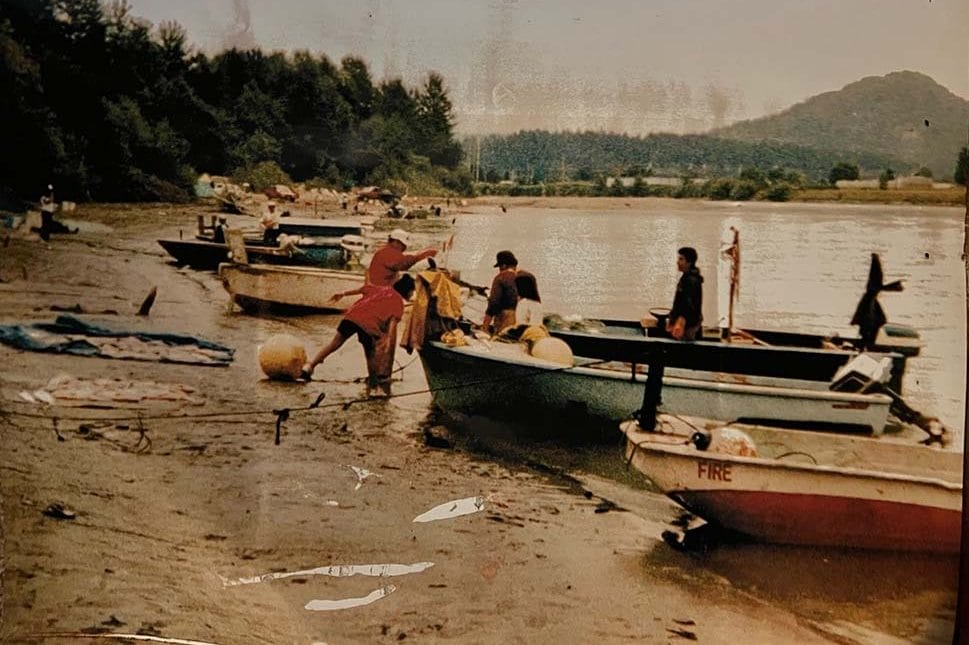 Suak-Suiattle Fisherman in the 1980's
