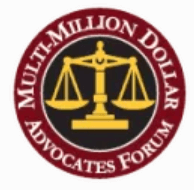 Multi-million dollar advocates forum logo