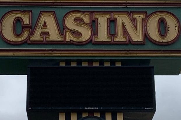 Tribal Casino Sign