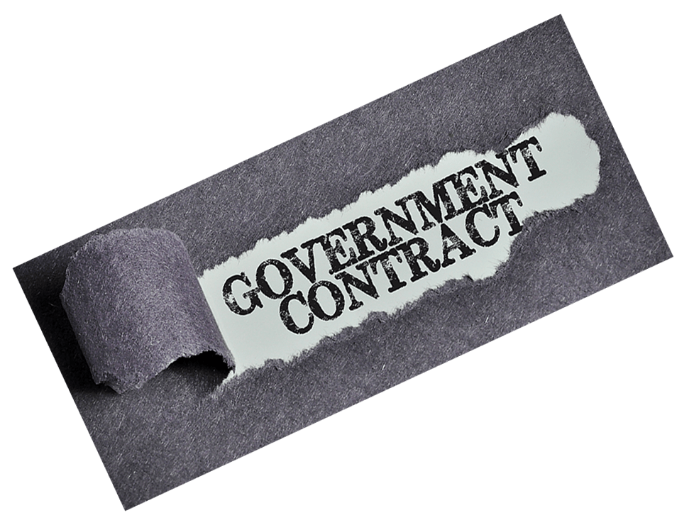 Government Contract Label